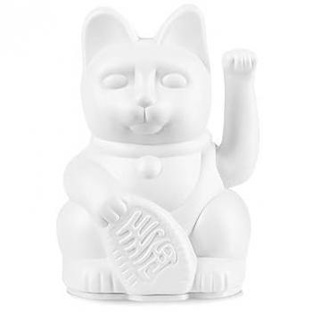 Lucky Cat Mini Maneki Neko – Weißer Glückskater (9,8 cm)