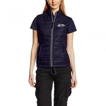 Gaastra List Classics - Chaleco deportivo Mujer, Azul Marino (NAVY F40), ES 34 (IT 38)