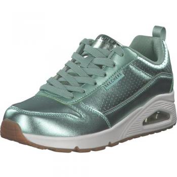 Zapatillas Deportivas Skechers Modelo Uno Metallix Verde