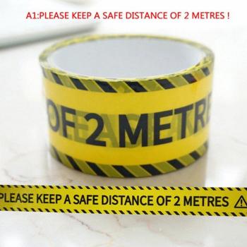 Ruban d'avertissement 48mm * 25m Danger