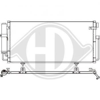 Radiateur de climatisation DCC1780 Diederichs