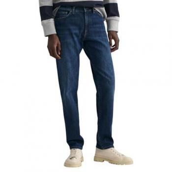 Ropa hombre Pantalones Gant Vaqueros Slim Fit Azul
