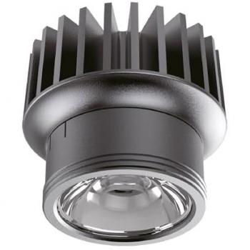 IDEAL LUX LIGHTING DYNAMIC 10W LED Recessed Downlight Black 2700K
