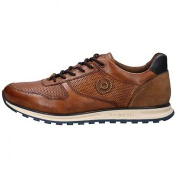 Bugatti Herren Cirino Sneaker, Cognac, 43 EU