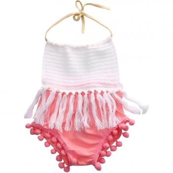 Nette Baby Mädchen Overall mit Quasten