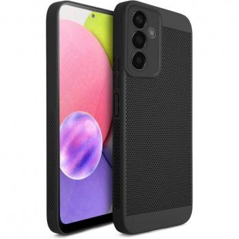 Moozy Custodia Ventiguard per Samsung A54 5G, Nera