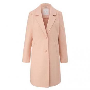 S.Oliver Outdoor Giacca Donna XL Arancione Mantel in Woll