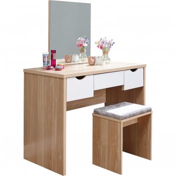 Elizabeth Classic White Dressing Table Set