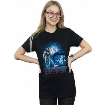 Black Hawkeye Team Boyfriend Shirt – Marvel 3XL
