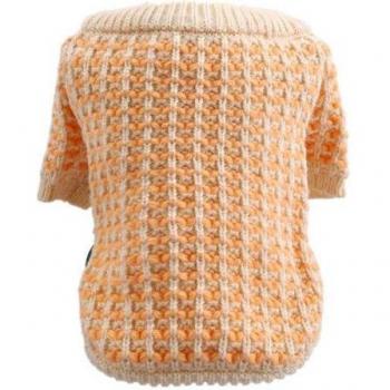 Autumn/Winter Knitted Sweater for Pets - Orange Dog and Cat Clothing