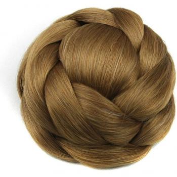 Soowee 6‑farbiges Haarkit aus hoher Temperaturfaser – synthetische Haarstücke für geflochtene Chignons und Krapfen