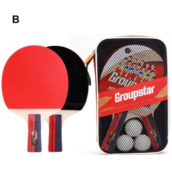 Retractable Table Tennis Net Set with 2 Paddles and 3 Balls for Indoor/Outdoor