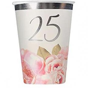 Bicchieri InCarta 200cc 25° Anno Florale