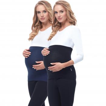 Be Mammy Bandas de Maternidad del Vientre Pack de 2 para Mujer 169