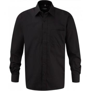 Camicia Popeline Maniche Lunghe Russell Collection Uomo