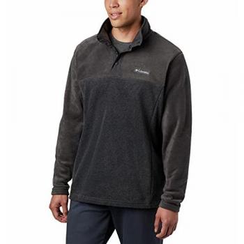 Columbia Steens Mountain Half Snap Felpa Grigia