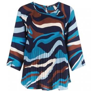 Betty Barclay 3/4‑Raglanbluse – Türkis, Größe 38