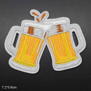 Bestickte Flecken für Kleidung