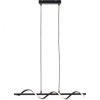 Brilliant Lampada a sospensione Eunice LED 80 cm nero