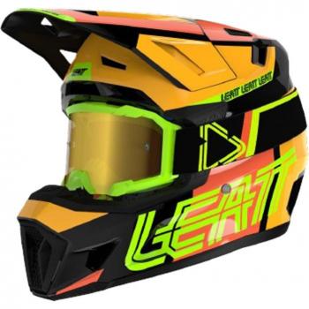 Casco Moto Cross Leatt 7.5 V24 Arancio Taglia S