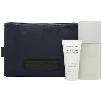L'Eau d'Issey Pour Homme by Issey Miyake Gift Set (75ml EDT, 50ml Shower Gel, Utility Bag for Men)