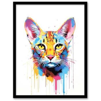 Blue Horizon Savannah Cat Celebration – Gift for Pet Lovers