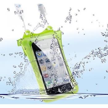 DiCAPac WP-i10 Wasserdichte Tasche für iPhone & iPod, grün