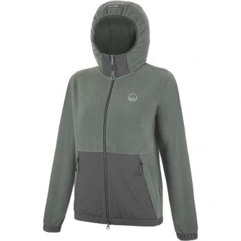 Wild Country Damen Kapuzenfleecejacke Sequence olivgrün - S