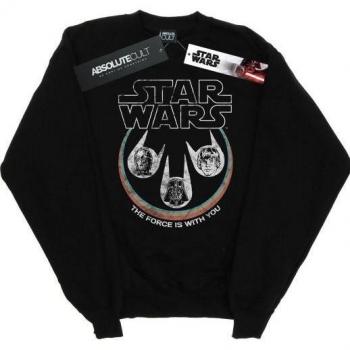 Felpa Nera Star Wars per Ragazze 12-13 anni