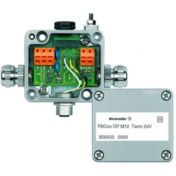 Scatola sensore attuatore passiva PROFIBUS-PA Weidmüller FBCON DP M12 24V