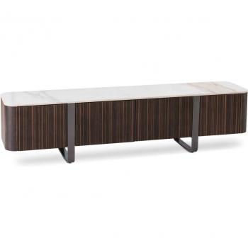 Porta TV Oro-Ebano 40 cm x 180 cm H. 45 cm