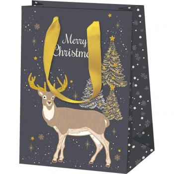 Vánoční dárková taška SUSY CARD, 16 × 22 × 8 cm - sob