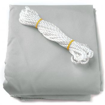 Voile de jardin rectangulaire en polyester