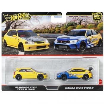 Hot Wheels Duo Honda 2 Pezzi