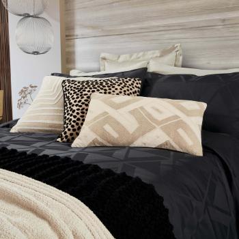 Nalu Nicole Scherzinger Kalama Cotton Jacquard Duvet Cover