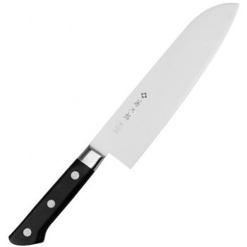 Stalowy nóż kuchenny Tojiro Santoku 21 cm