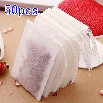 5*7CM Drawstring Tea Bags - 50/100pcs Empty Scented Pouches