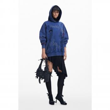 Estilo Urbano Desigual Mujer Capucha María Escoté