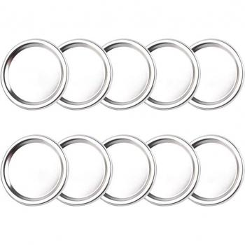 10PCS 70mm / 86mm Canning Jar Lids with Discs
