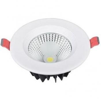 Rond COB LED spotlamp 10 W (wit)