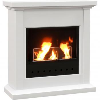 Homcom Bioethanol Indoor Burner – 1.2L, 3‑Hour Burn Time