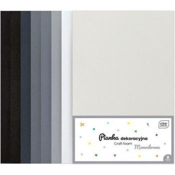Interdruk Monochrom Schaumgummi Set