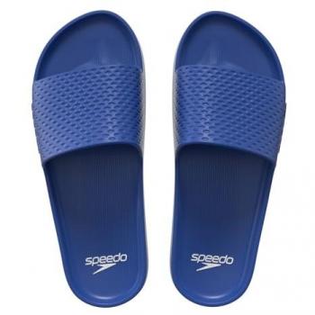 Speedo Entry Slide Badesandalen marineblau - Größe 43 – Unisex