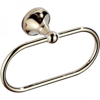 Porte-Serviette de Bain Antique en Cuivre