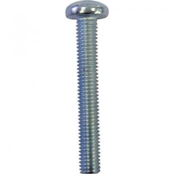 Toolcraft Vis à Tête Bombée 839819, 100 pièces, M3 6 mm, Profil Torx, Acier