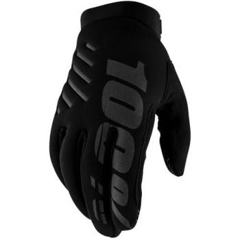 Herren‑Gloves Brisker 100 % Schwarz – XL Handgelenk