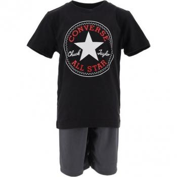Converse-Conjunto Deportivo para Niños Converse Chuck Taylor Patch Negro 4-5 Años