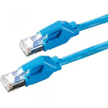 DRAKA Patchkabel Kat.6 Class E S/FTP UC900 TM21 LSOH blau 1m