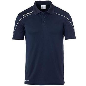 Uhlsport Herren Stream 22 Polo Shirt T, Marine/Weiß, XL