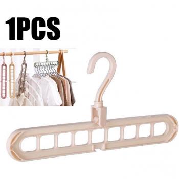 Adjustable Pants Tie Storage Shelf Closet Organizer
